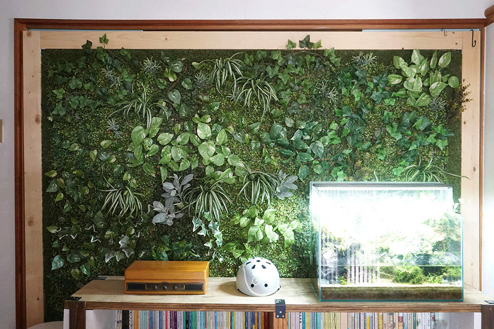 簡単DIYでお部屋に緑を｜おしゃれな壁掛けウォールグリーン | くらげボヘミアン