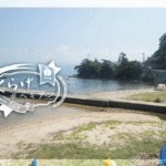 こどもとお出かけ｜福井【名子海水浴場】駐車場からすぐで遠浅な海